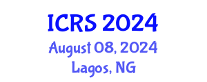 International Conference on Road Safety (ICRS) August 08, 2024 - Lagos, Nigeria