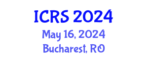 International Conference on Road Safety (ICRS) May 16, 2024 - Bucharest, Romania