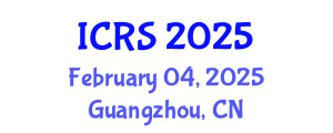 International Conference on Road Safety (ICRS) February 03, 2025 - Guangzhou, China