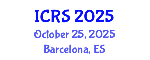 International Conference on Road Safety (ICRS) October 25, 2025 - Barcelona, Spain