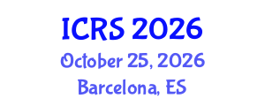 International Conference on Road Safety (ICRS) October 25, 2026 - Barcelona, Spain