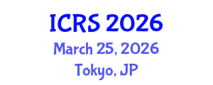International Conference on Robotic Surgery (ICRS) March 25, 2026 - Tokyo, Japan