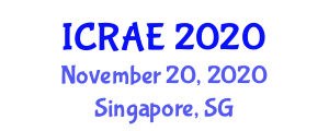 International Conference on Robotics and Automation Engineering (ICRAE) November 20, 2020 - Singapore, Singapore
