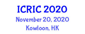 International Conference on Robotics and Intelligent Control (ICRIC) November 20, 2020 - Kowloon, Hong Kong