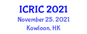 International Conference on Robotics and Intelligent Control (ICRIC) November 25, 2021 - Kowloon, Hong Kong