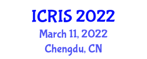 International Conference on Robotics and Intelligent Systems (ICRIS) March 11, 2022 - Chengdu, China