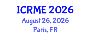 International Conference on Robotics and Mechanical Engineering (ICRME) August 26, 2026 - Paris, France