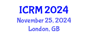 International Conference on Robotics and Mechatronics (ICRM) November 25, 2024 - London, United Kingdom