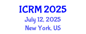 International Conference on Robotics and Mechatronics (ICRM) July 12, 2025 - New York, United States