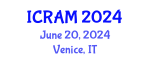 International Conference on Robotics, Automation and Mechatronics (ICRAM) June 20, 2024 - Venice, Italy