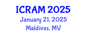 International Conference on Robotics, Automation and Mechatronics (ICRAM) January 21, 2025 - Maldives, Maldives