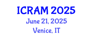 International Conference on Robotics, Automation and Mechatronics (ICRAM) June 21, 2025 - Venice, Italy