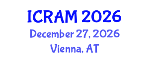 International Conference on Robotics, Automation and Mechatronics (ICRAM) December 27, 2026 - Vienna, Austria International Conference on Robotics, Automation and Mechatronics (ICRAM) December 27, 2026 - Vienna, Austria