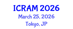 International Conference on Robotics, Automation and Mechatronics (ICRAM) March 25, 2026 - Tokyo, Japan
