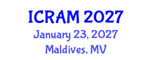 International Conference on Robotics, Automation and Mechatronics (ICRAM) January 23, 2027 - Maldives, Maldives International Conference on Robotics, Automation and Mechatronics (ICRAM) January 23, 2027 - Maldives, Maldives