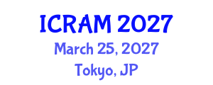 International Conference on Robotics, Automation and Mechatronics (ICRAM) March 25, 2027 - Tokyo, Japan International Conference on Robotics, Automation and Mechatronics (ICRAM) March 25, 2027 - Tokyo, Japan