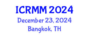 International Conference on Robotics, Mechanics and Mechatronics (ICRMM) December 23, 2024 - Bangkok, Thailand