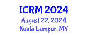 International Conference on Rock Mechanics (ICRM) August 22, 2024 - Kuala Lumpur, Malaysia