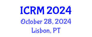 International Conference on Rock Mechanics (ICRM) October 28, 2024 - Lisbon, Portugal