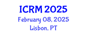International Conference on Rock Mechanics (ICRM) February 08, 2025 - Lisbon, Portugal