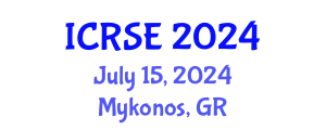 International Conference on Rock Slope Engineering (ICRSE) July 15, 2024 - Mykonos, Greece