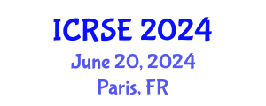 International Conference on Rock Slope Engineering (ICRSE) June 20, 2024 - Paris, France