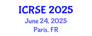 International Conference on Rock Slope Engineering (ICRSE) June 24, 2025 - Paris, France
