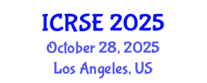 International Conference on Rock Slope Engineering (ICRSE) October 28, 2025 - Los Angeles, United States