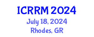International Conference on Rockbolting and Rock Mechanics (ICRRM) July 18, 2024 - Rhodes, Greece