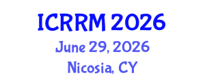 International Conference on Rockbolting and Rock Mechanics (ICRRM) June 29, 2026 - Nicosia, Cyprus International Conference on Rockbolting and Rock Mechanics (ICRRM) June 29, 2026 - Nicosia, Cyprus