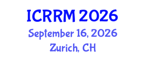 International Conference on Rockbolting and Rock Mechanics (ICRRM) September 16, 2026 - Zurich, Switzerland