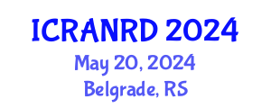 International Conference on Ruminant Animal Nutrition and Recent Developments (ICRANRD) May 20, 2024 - Belgrade, Serbia