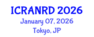 International Conference on Ruminant Animal Nutrition and Recent Developments (ICRANRD) January 07, 2026 - Tokyo, Japan