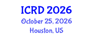 International Conference on Rural Development (ICRD) October 25, 2026 - Houston, United States International Conference on Rural Development (ICRD) October 25, 2026 - Houston, United States