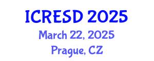 International Conference on Rural Electrification for Sustainable Development (ICRESD) March 22, 2025 - Prague, Czechia