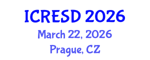 International Conference on Rural Electrification for Sustainable Development (ICRESD) March 22, 2026 - Prague, Czechia