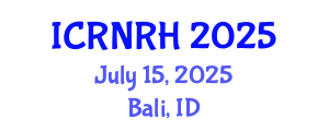 International Conference on Rural Nursing and Rural Health (ICRNRH) July 15, 2025 - Bali, Indonesia