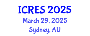 International Conference on Russian and Eurasian Studies (ICRES) March 29, 2025 - Sydney, Australia