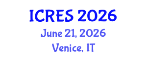 International Conference on Russian and Eurasian Studies (ICRES) June 21, 2026 - Venice, Italy