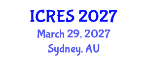 International Conference on Russian and Eurasian Studies (ICRES) March 29, 2027 - Sydney, Australia International Conference on Russian and Eurasian Studies (ICRES) March 29, 2027 - Sydney, Australia