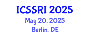 International Conference on Scholarly, Scientific Research and Innovation (ICSSRI) May 20, 2025 - Berlin, Germany