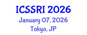 International Conference on Scholarly, Scientific Research and Innovation (ICSSRI) January 07, 2026 - Tokyo, Japan