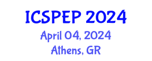 International Conference on School Psychology and Educational Psychology (ICSPEP) April 04, 2024 - Athens, Greece