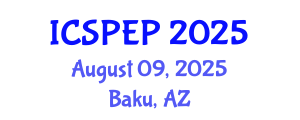 International Conference on School Psychology and Educational Psychology (ICSPEP) August 09, 2025 - Baku, Azerbaijan