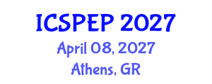 International Conference on School Psychology and Educational Psychology (ICSPEP) April 08, 2027 - Athens, Greece International Conference on School Psychology and Educational Psychology (ICSPEP) April 08, 2027 - Athens, Greece