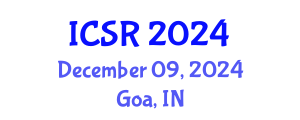 International Conference on Science and Religion (ICSR) December 09, 2024 - Goa, India