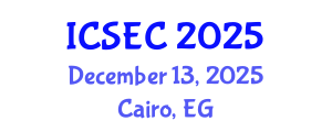 International Conference on Science Education and Communication (ICSEC) December 13, 2025 - Cairo, Egypt