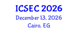 International Conference on Science Education and Communication (ICSEC) December 13, 2026 - Cairo, Egypt International Conference on Science Education and Communication (ICSEC) December 13, 2026 - Cairo, Egypt