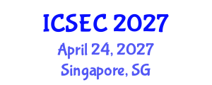 International Conference on Science Education and Communication (ICSEC) April 24, 2027 - Singapore, Singapore International Conference on Science Education and Communication (ICSEC) April 24, 2027 - Singapore, Singapore