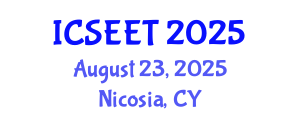 International Conference on Science Education and Effective Teaching (ICSEET) August 23, 2025 - Nicosia, Cyprus